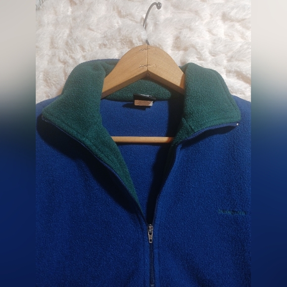 Vintage 1990s Patagonia Capilene Fleece Pullover Sz. Mens S Made In USA Blue - Picture 6 of 6
